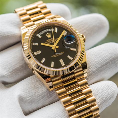 rolex day date gold price used|Rolex 2024 day date 40.